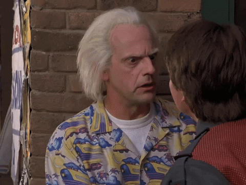 Doc Brown Omg GIF by Back to the Future Trilogy