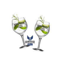 bombardiergin drink cheers gin ginbombardier Sticker