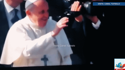 pope francis chile GIF