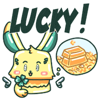 Gold Mascot Sticker by Milikumi