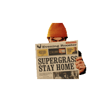 Going Out Stay At Home Sticker by Supergrass