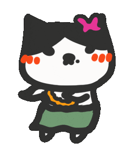 Dance Hawaii Sticker by yomoyeah
