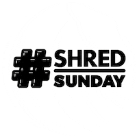 shredfndn shred snowboarder windham mountain shredfndn Sticker