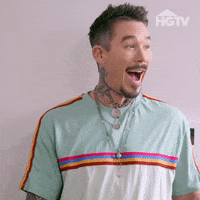 David Bromstad Laughing GIF by HGTV