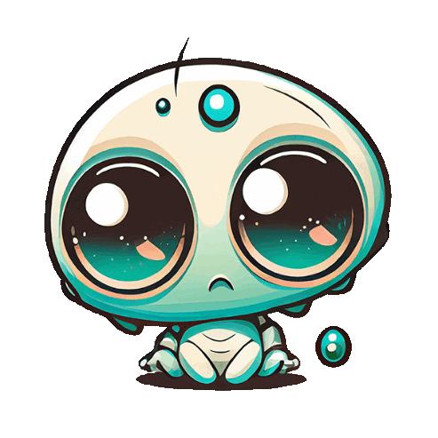 Being Out Of This World Sticker by Allan Gregorio