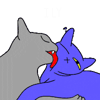 I Love You Kiss Sticker by Originals