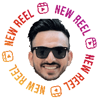 Amit Sobti Sticker by BORN ON INSTAGRAM