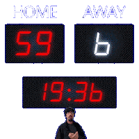 6 Away Sticker