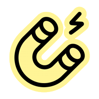 Magnet Sticker by Qase.se