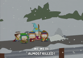 eric cartman street GIF by South Park 