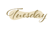Tuesday Dienstag Sticker