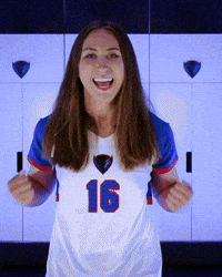 Depaul University Volleyball GIF by DePaul Blue Demons