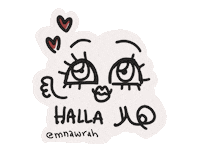 Mnawrah sun moon uae arabic Sticker