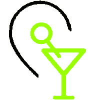 nitechk party app application omaha Sticker