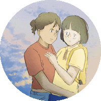 Love Is Love Hug Sticker