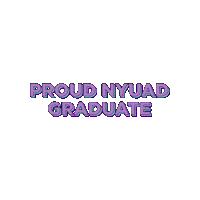 Graduation Class Of 2022 Sticker by NYU Abu Dhabi