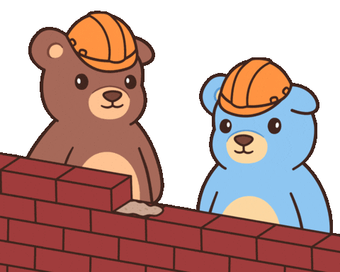 Work Create Sticker by BEARISH