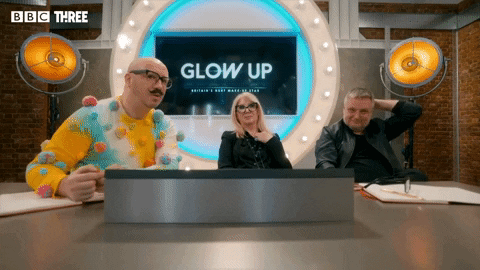 Glow Up Make-Up GIF by BBC Three