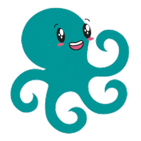 Octopus Sticker by BioBabyNet