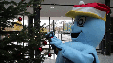Mascot Rheiner GIF by Rhenus Logistics