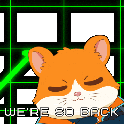 Happy Lets Go Sticker by Hamieverse