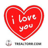 Happy Valentines Day Love Sticker Sticker by Trealtorr