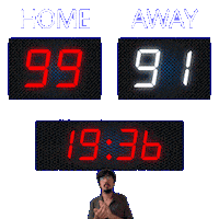 91 Away Sticker