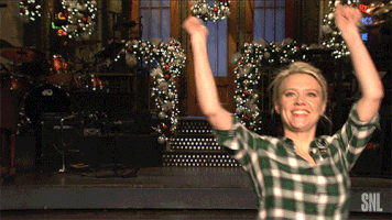 kate mckinnon christmas GIF by Saturday Night Live