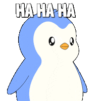 Ha Ha Lol Sticker by Pudgy Penguins