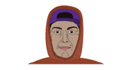 Cockroach Sticker by Hobo Johnson