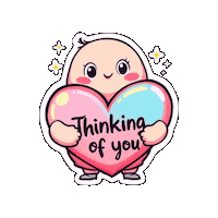Love You Heart Sticker