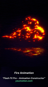 Animation Burning GIF by youmotion.com