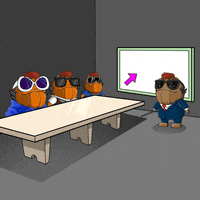 PlayLoveMonster love class market to the moon GIF