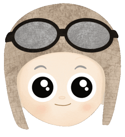 wwyeah happy face silly flirt Sticker
