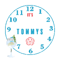 Gin Tonic Drink Sticker by Tommys Gin