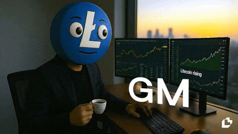 Good Morning Hello GIF by LitVM