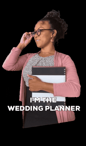 Vidachic wedding event planner wedding day GIF