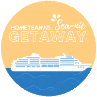 Cruise Getaway Sticker by HomeTeamNS