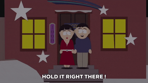 shock spotlight GIF by South Park 