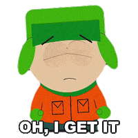 Kyle Broflovski Sticker by South Park