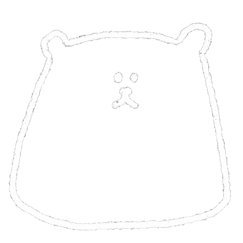 Bear くま Sticker by tanakasaki