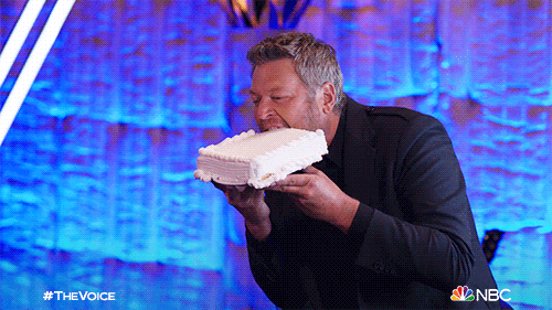Hungry Blake Shelton GIF by The Voice