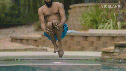 Pool Dunk GIF by WEEDIQUETTE