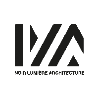 NoirLumiere architecture noir meryl lumiere Sticker