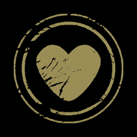 YourChoicePhotography heart gold stamp fearless GIF