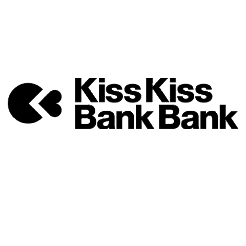 Heart Kiss Sticker by KissKissBankBank