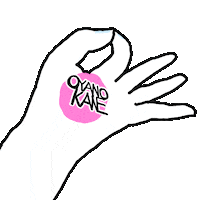 oyanokanerecords money brand hand oyanokanerecords Sticker