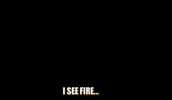 KanonProduksjon fire flame theatre match GIF