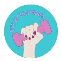 Girl Supporting Sticker by Harper Wilde