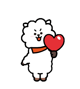 bt21 rj jin bts Sticker